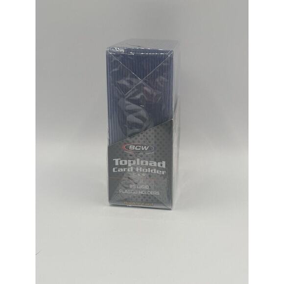 BCW 1-TLCH-RG 3X4 Topload Card Holder - Rookie Imprinted Gold 25 pieces. - Picture 3 of 4